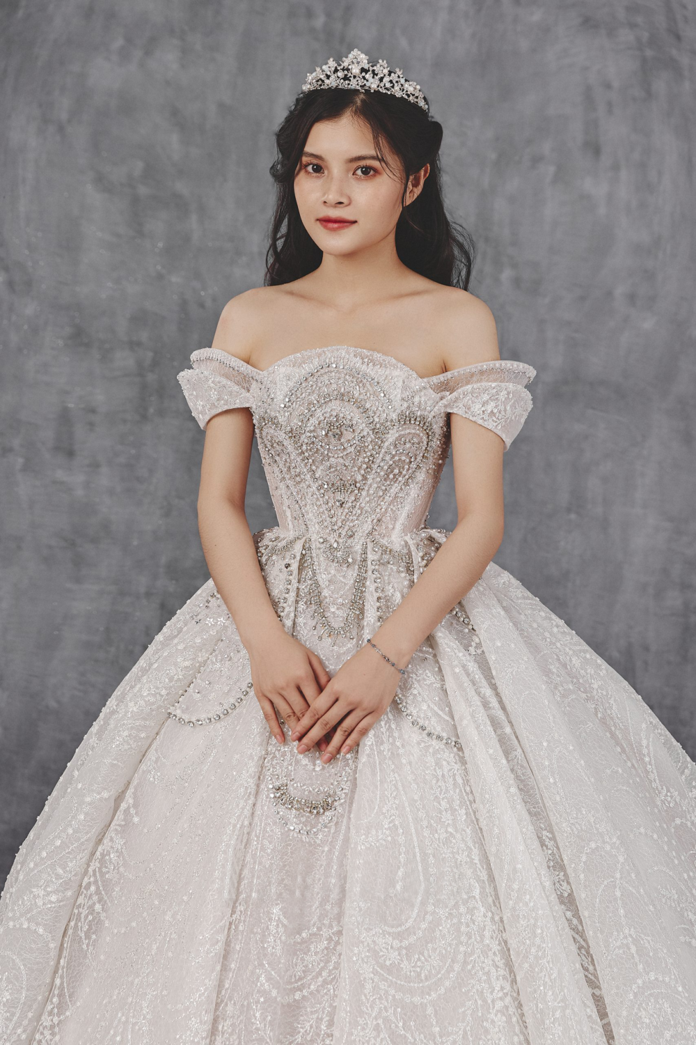 LT361 - Váy cưới xòe - Ảnh 2