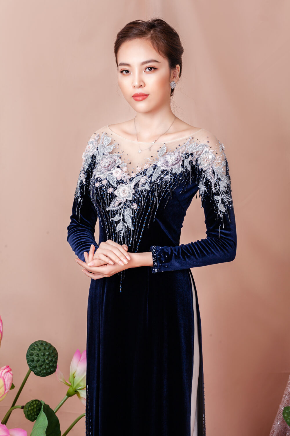 ADM004 - Áo dài bà sui - Ảnh 2