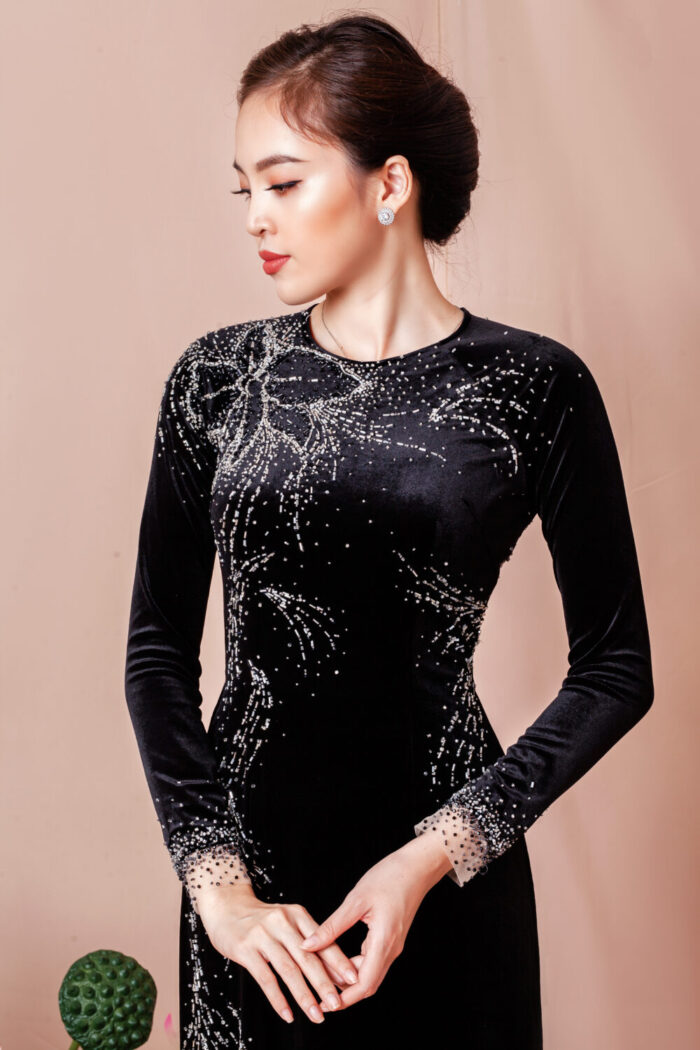ADM012 - Áo dài bà sui - Ảnh 2