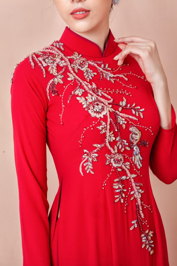 ADM021 - Áo dài bà sui - Ảnh 2