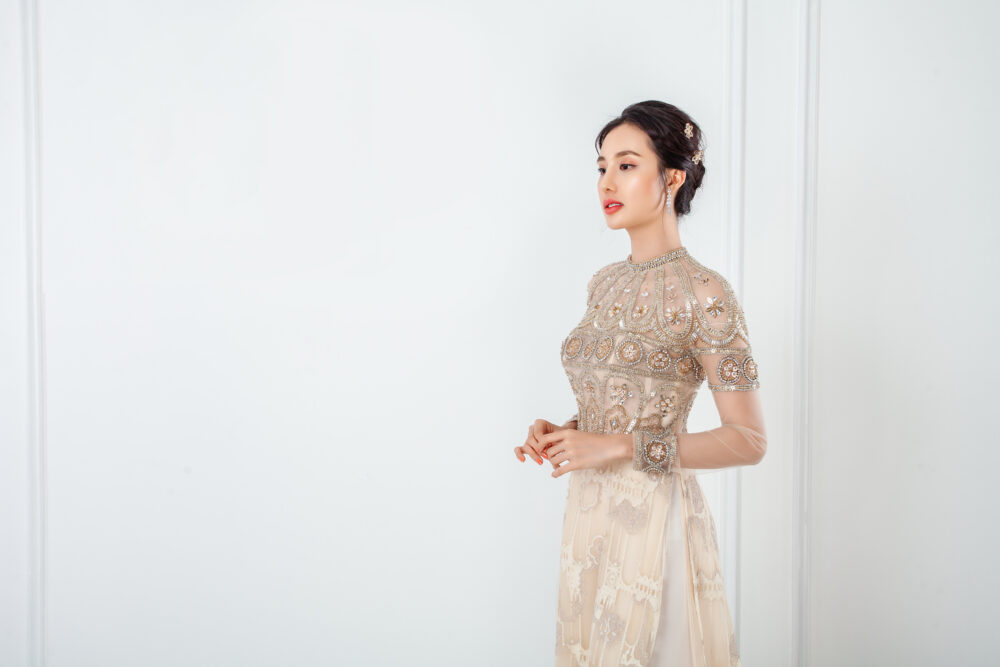 ADD006 - Áo dài cưới - Ảnh 3