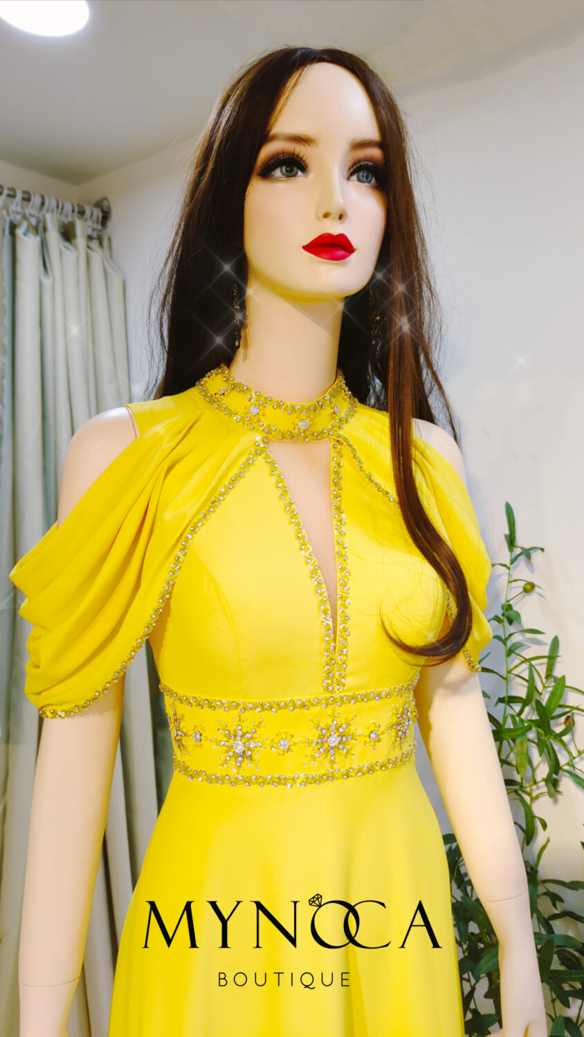 MDH022 - Đầm dạ hội suông A - Ảnh 4