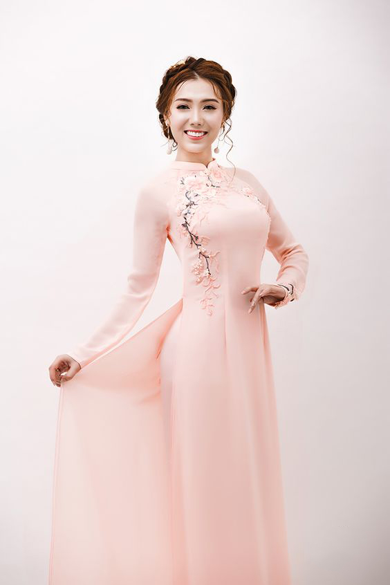 ao dai dam hoi dep don gian 3