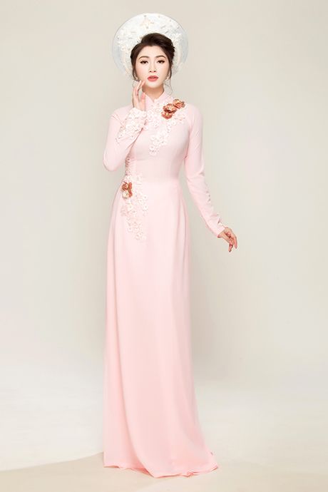ao dai dam hoi dep don gian 8