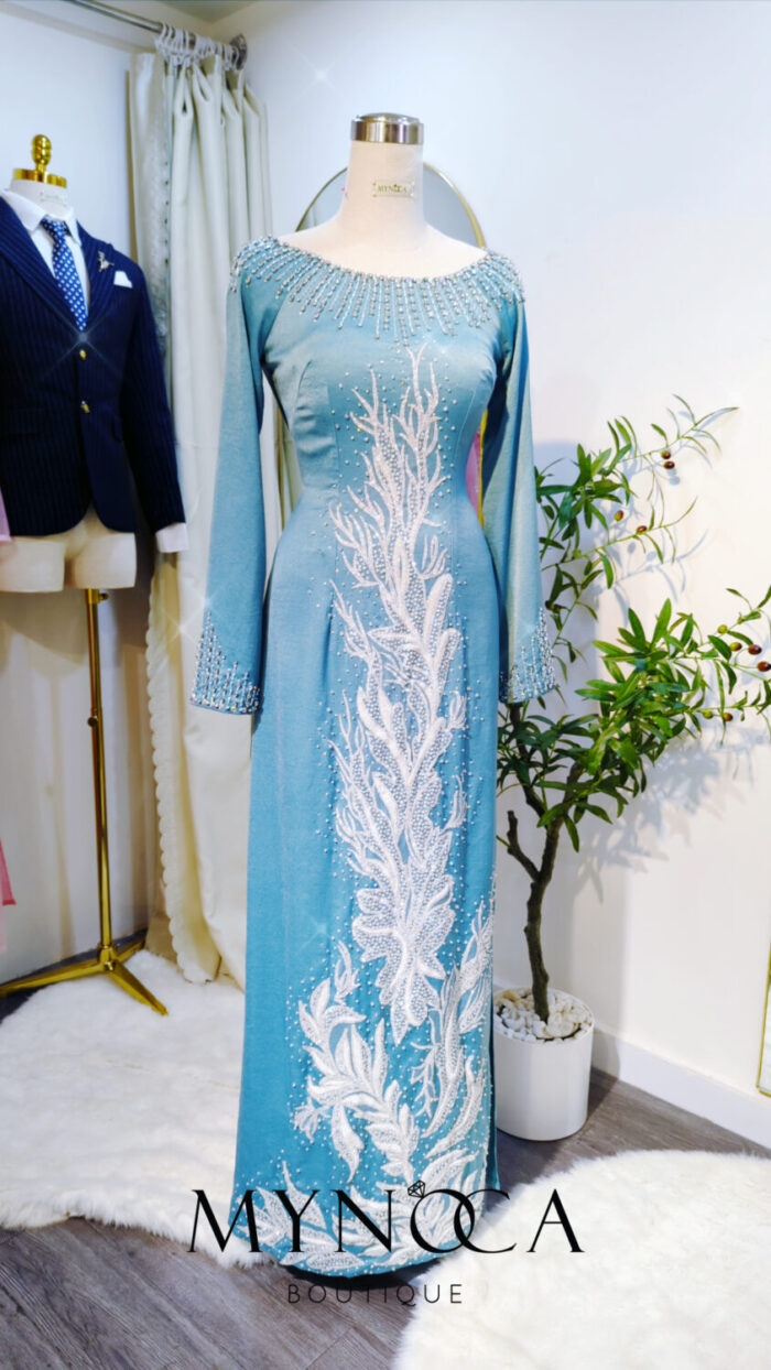 MBS019 - Áo dài bà sui - Ảnh 3