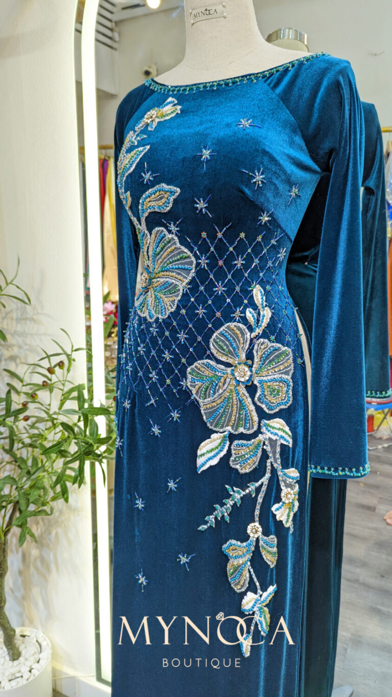 MBS010 - Áo dài bà sui - Ảnh 4