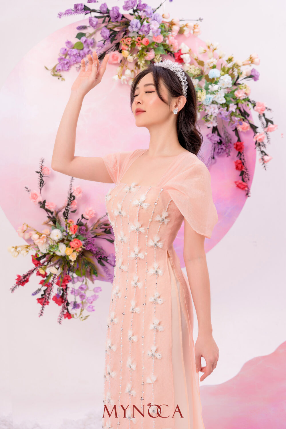 MAD022 - Áo dài dự tiệc - Ảnh 4