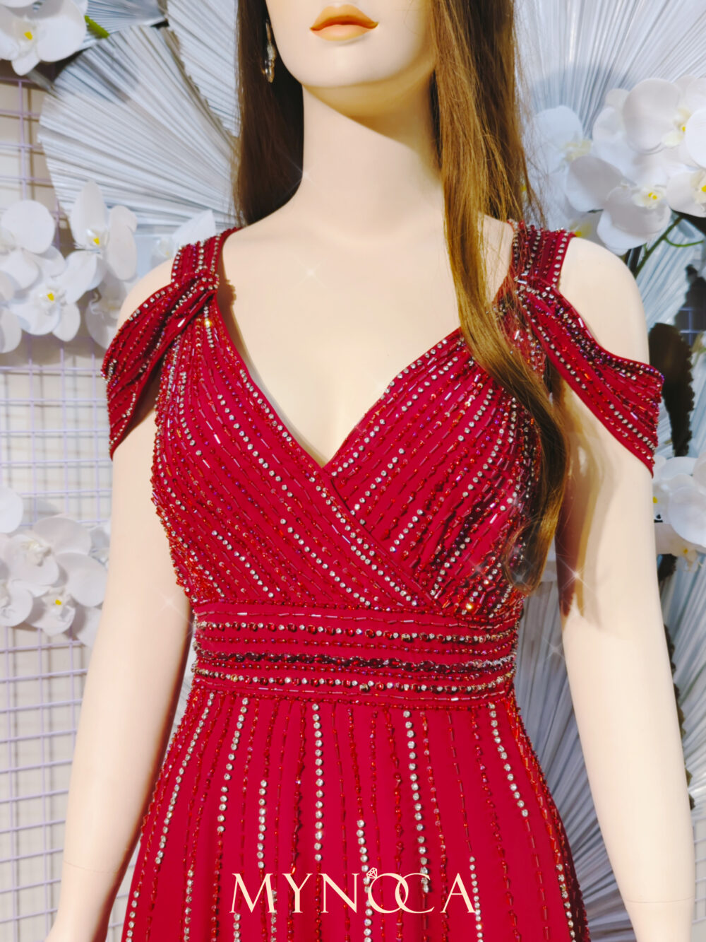 MDH065 - Đầm dạ hội suông A - Ảnh 5