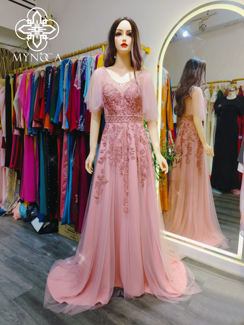MDH069 - Đầm dạ hội suông A