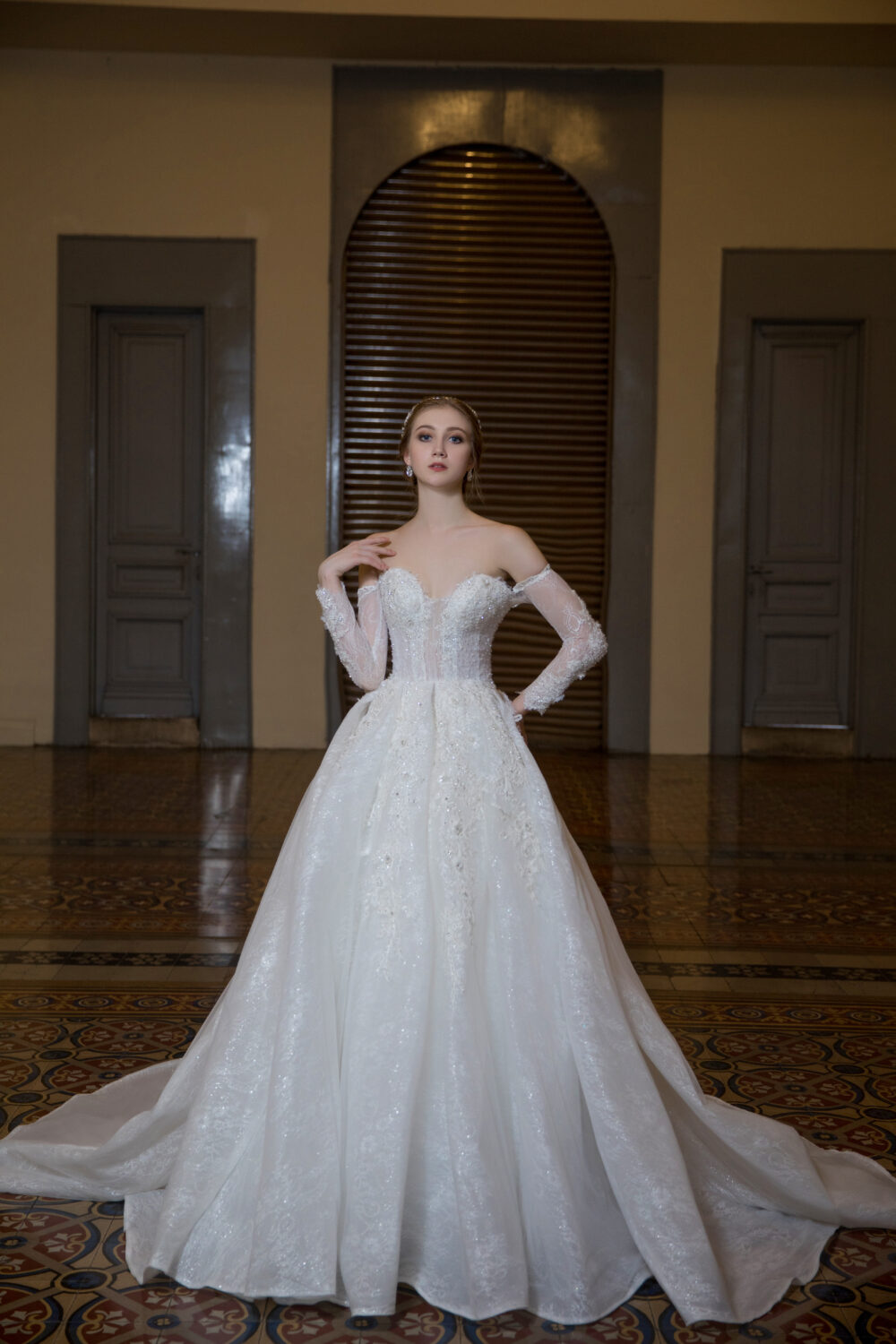 MVX020 - Váy cưới xòe