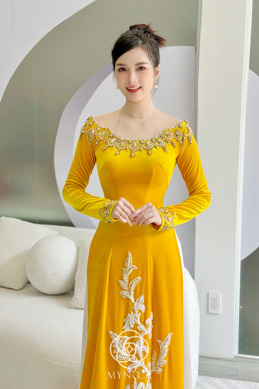 MBS017 - Áo dài bà sui - Ảnh 2