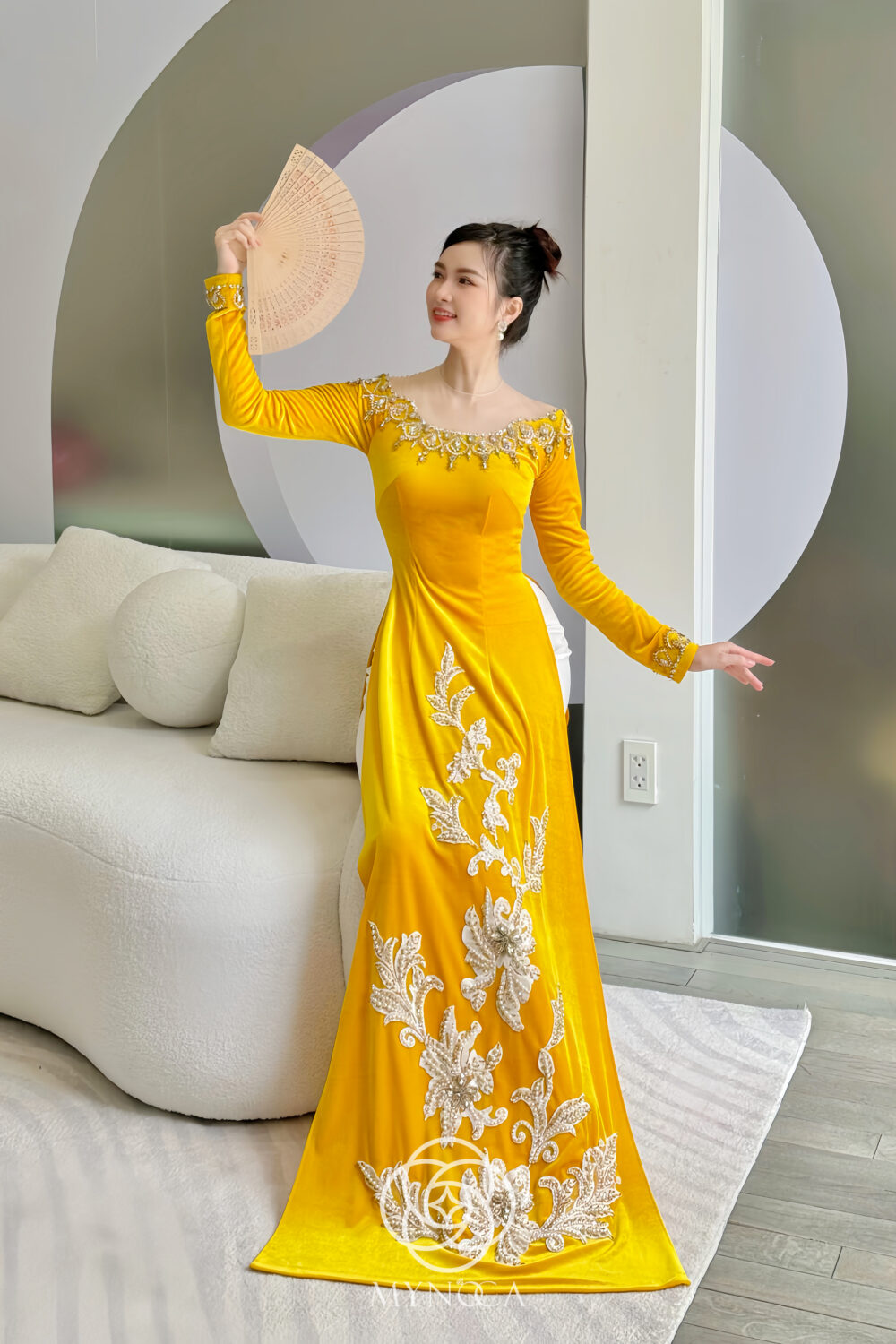 MBS017 - Áo dài bà sui - Ảnh 3