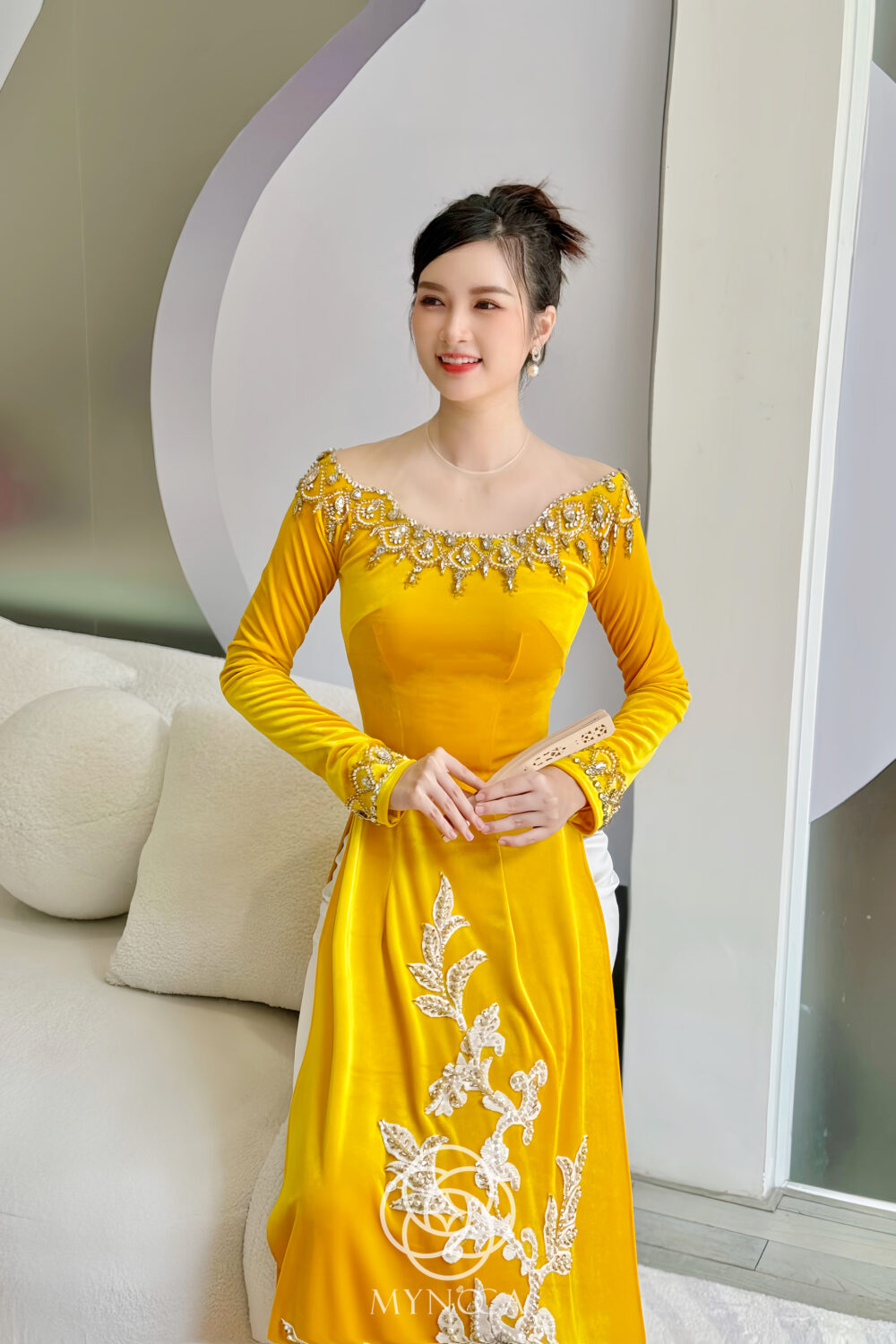 MBS017 - Áo dài bà sui - Ảnh 4