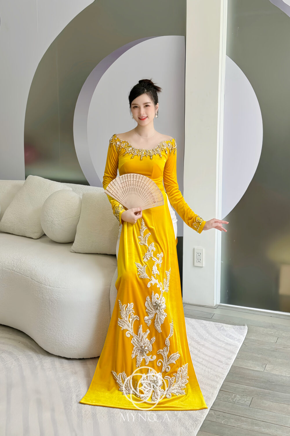 MBS017 - Áo dài bà sui - Ảnh 5