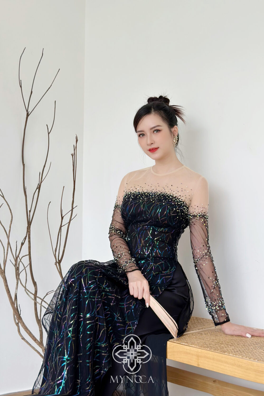 MAD042 - Áo dài dự tiệc - Ảnh 4