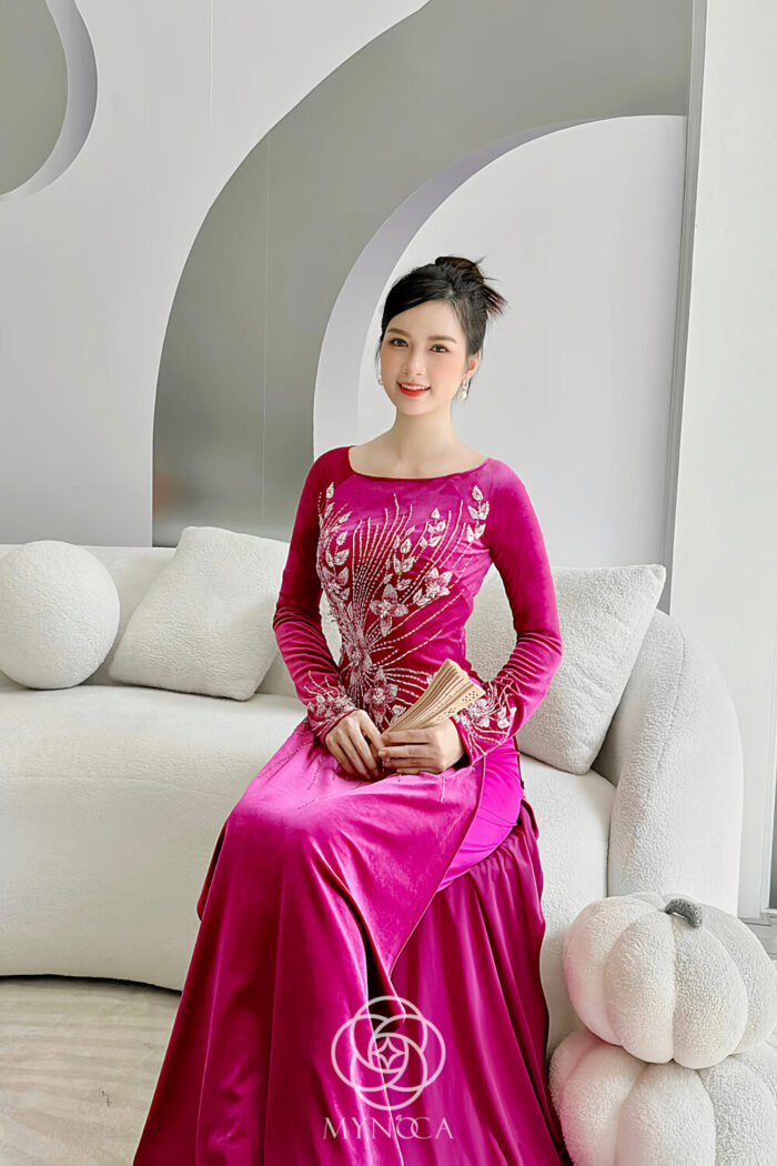 MBS007 - Áo dài bà sui - Ảnh 4