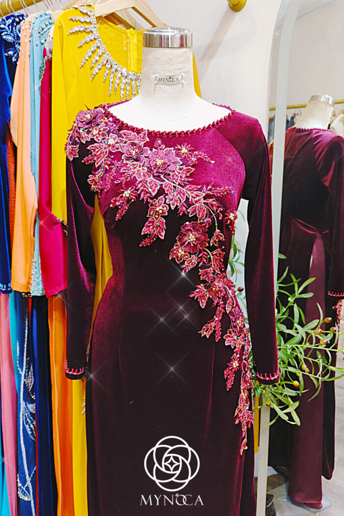 MBS011 - Áo dài bà sui - Ảnh 2