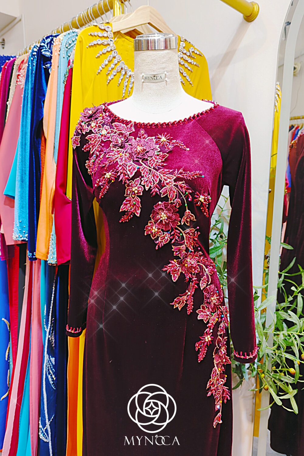 MBS011 - Áo dài bà sui - Ảnh 4