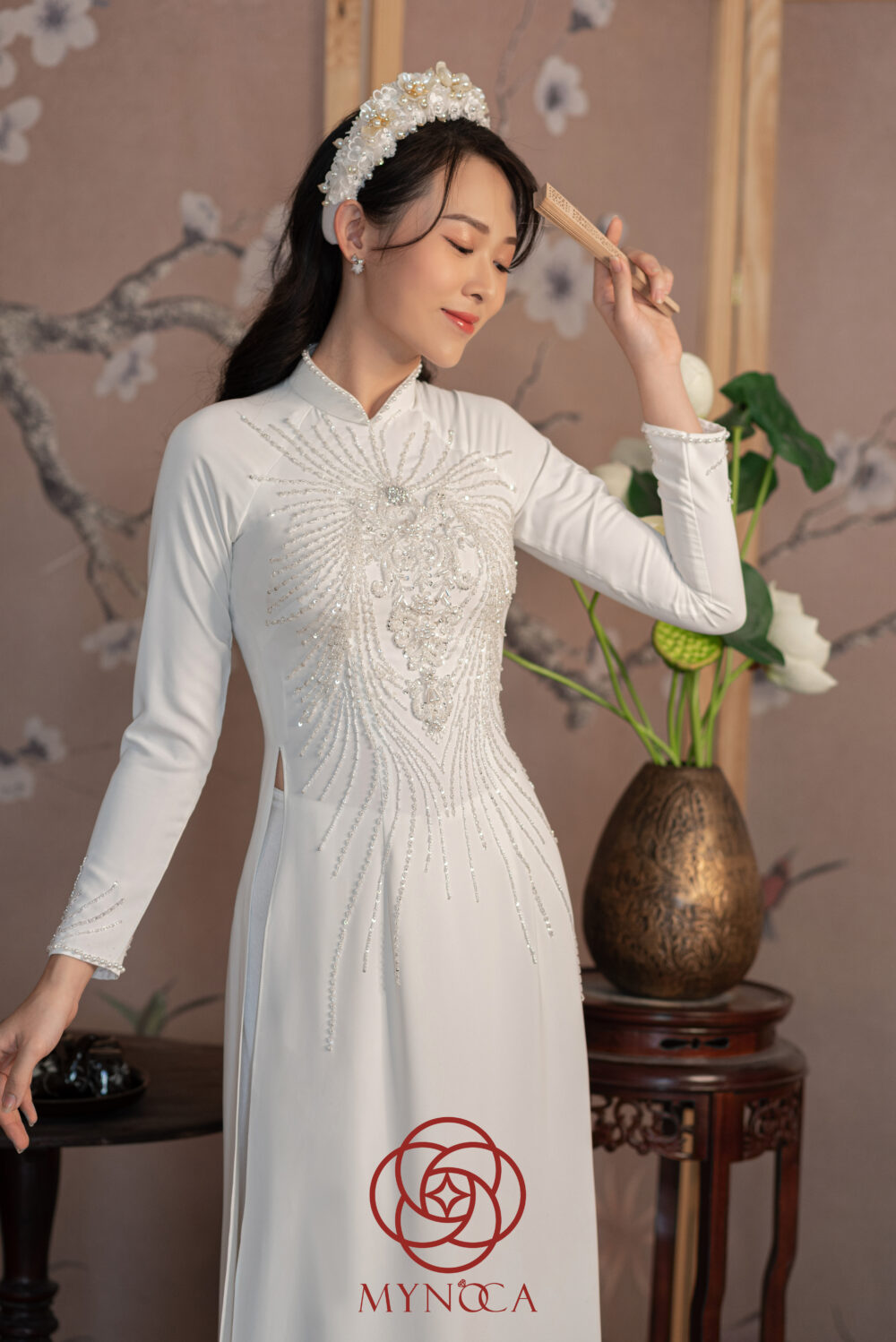 MCD003 - Áo dài cưới - Ảnh 2