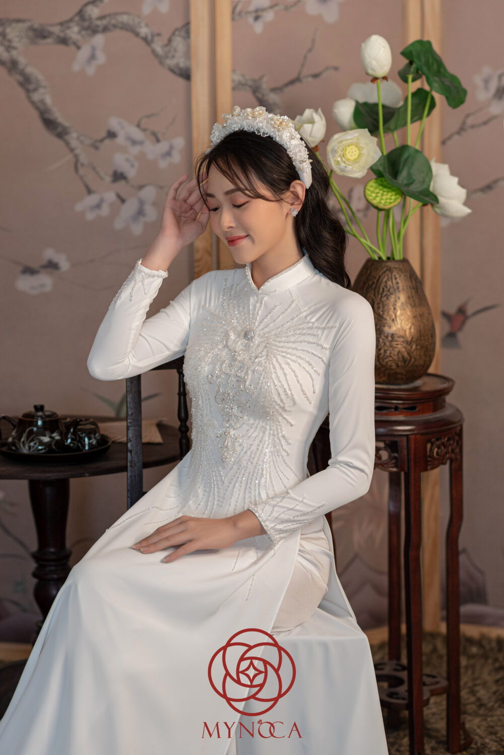 MCD003 - Áo dài cưới - Ảnh 3