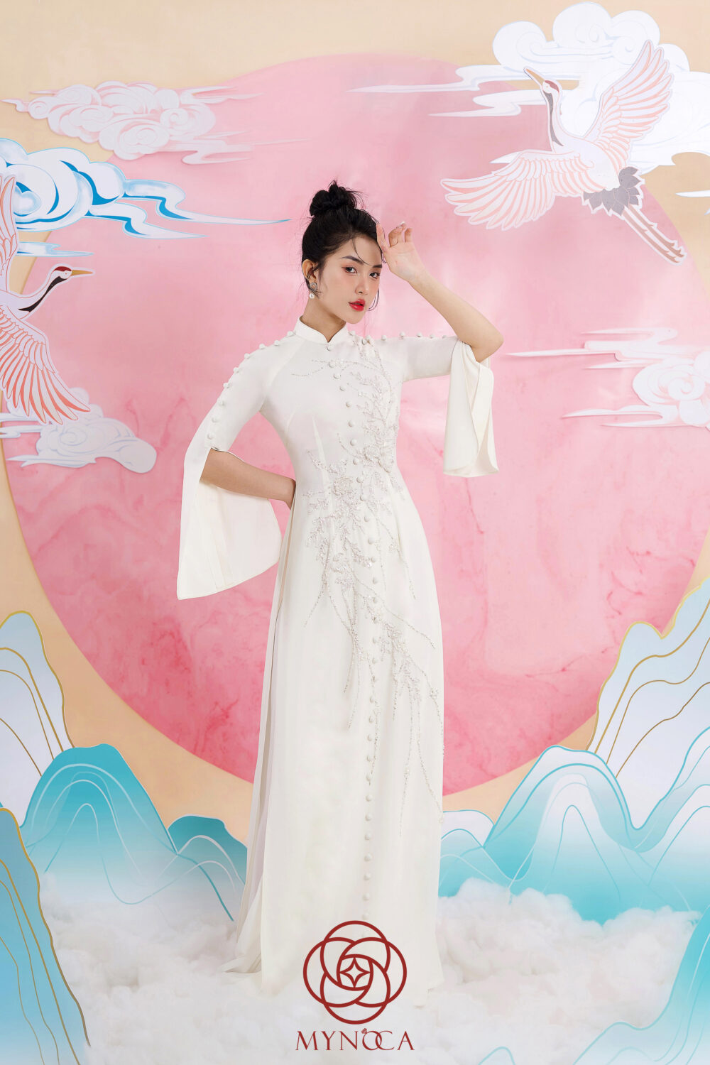 MCD018 - Áo dài cưới - Ảnh 5