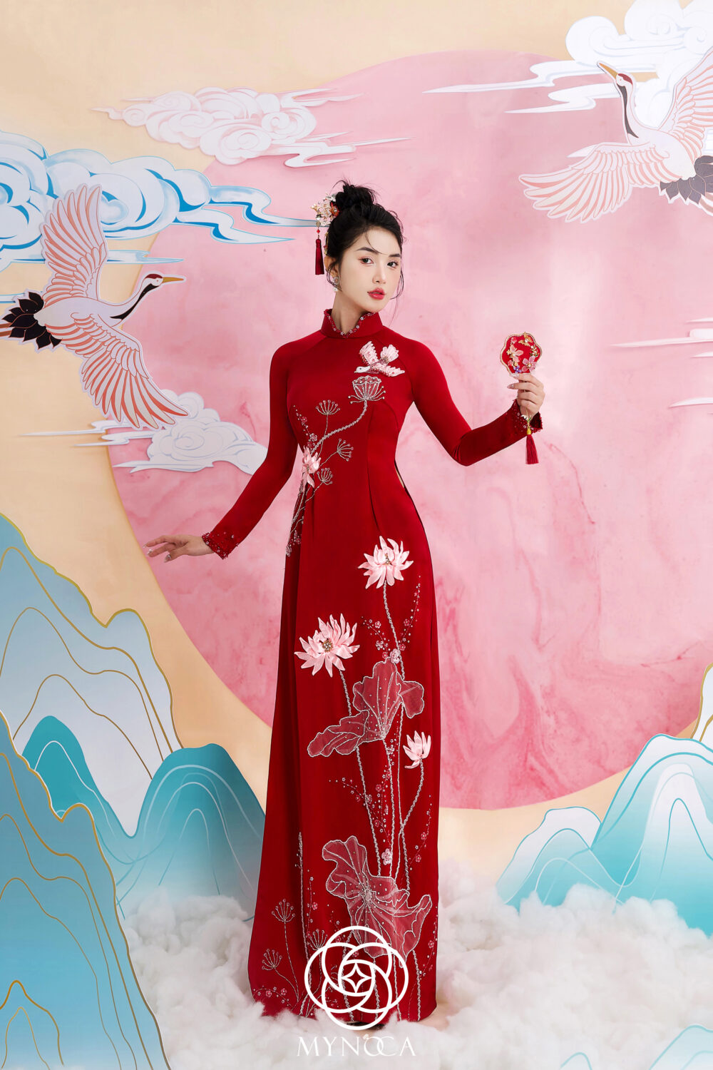 MCD022 - Áo dài cưới - Ảnh 3