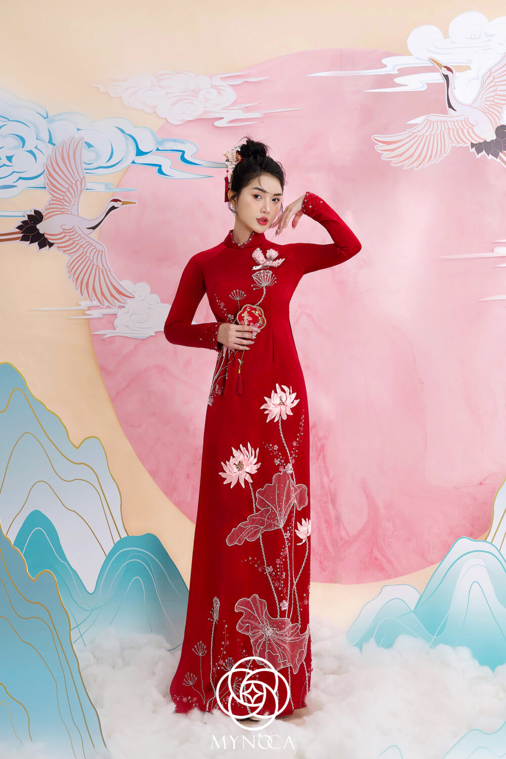 MCD022 - Áo dài cưới - Ảnh 5