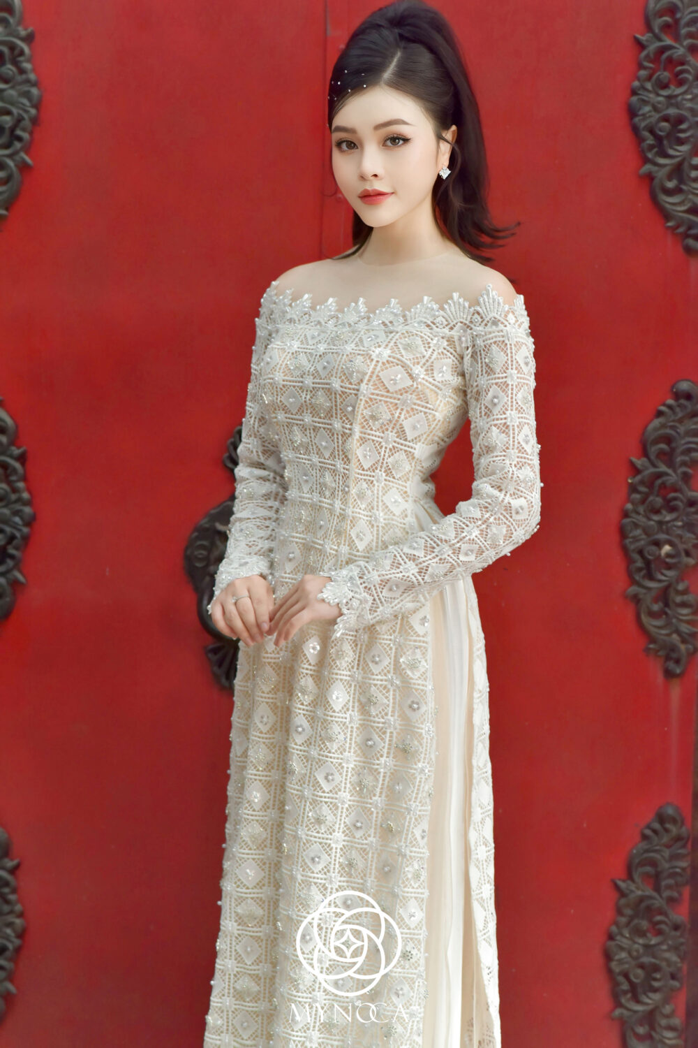 MAD028 - Áo dài dự tiệc - Ảnh 4