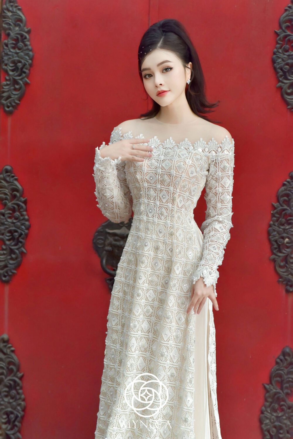 MAD028 - Áo dài dự tiệc - Ảnh 5