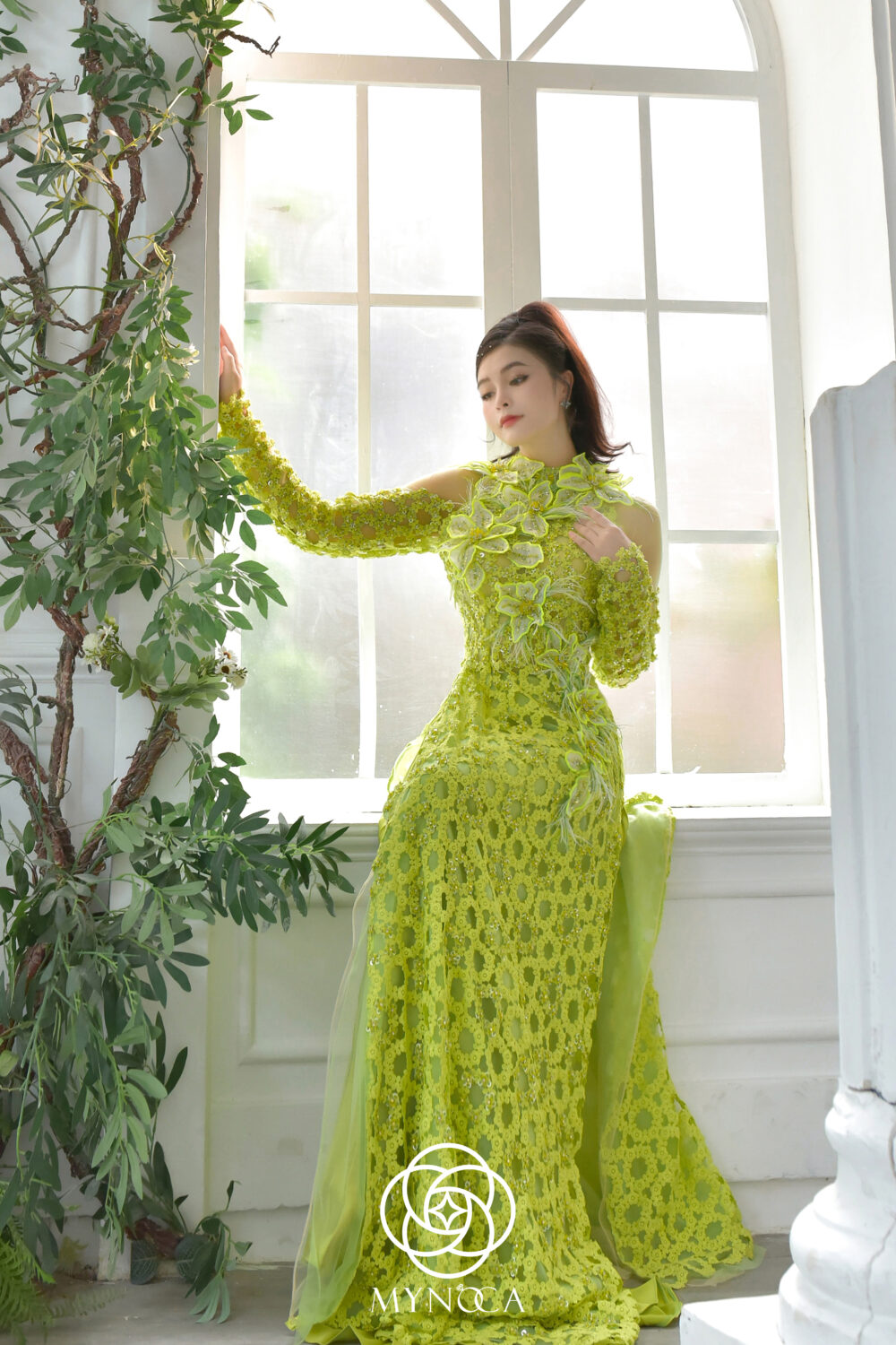 MAD030 - Áo dài dự tiệc - Ảnh 4