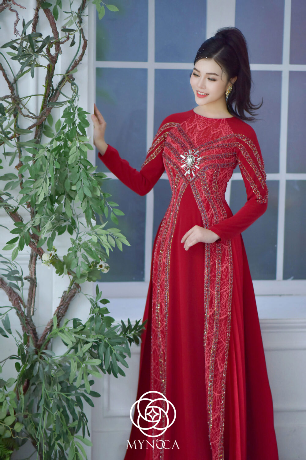 MAD033 - Áo dài dự tiệc - Ảnh 5