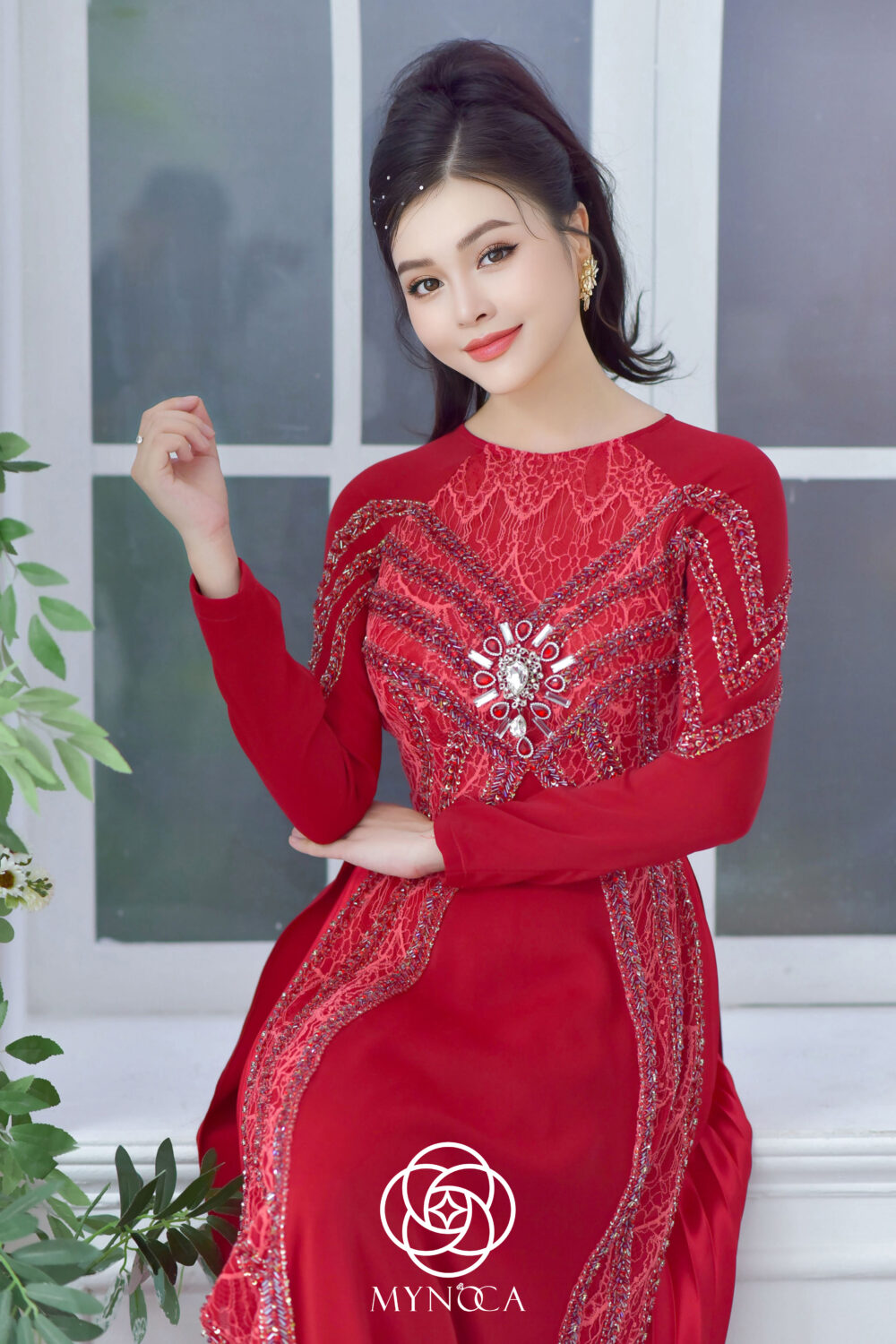MAD033 - Áo dài dự tiệc - Ảnh 3