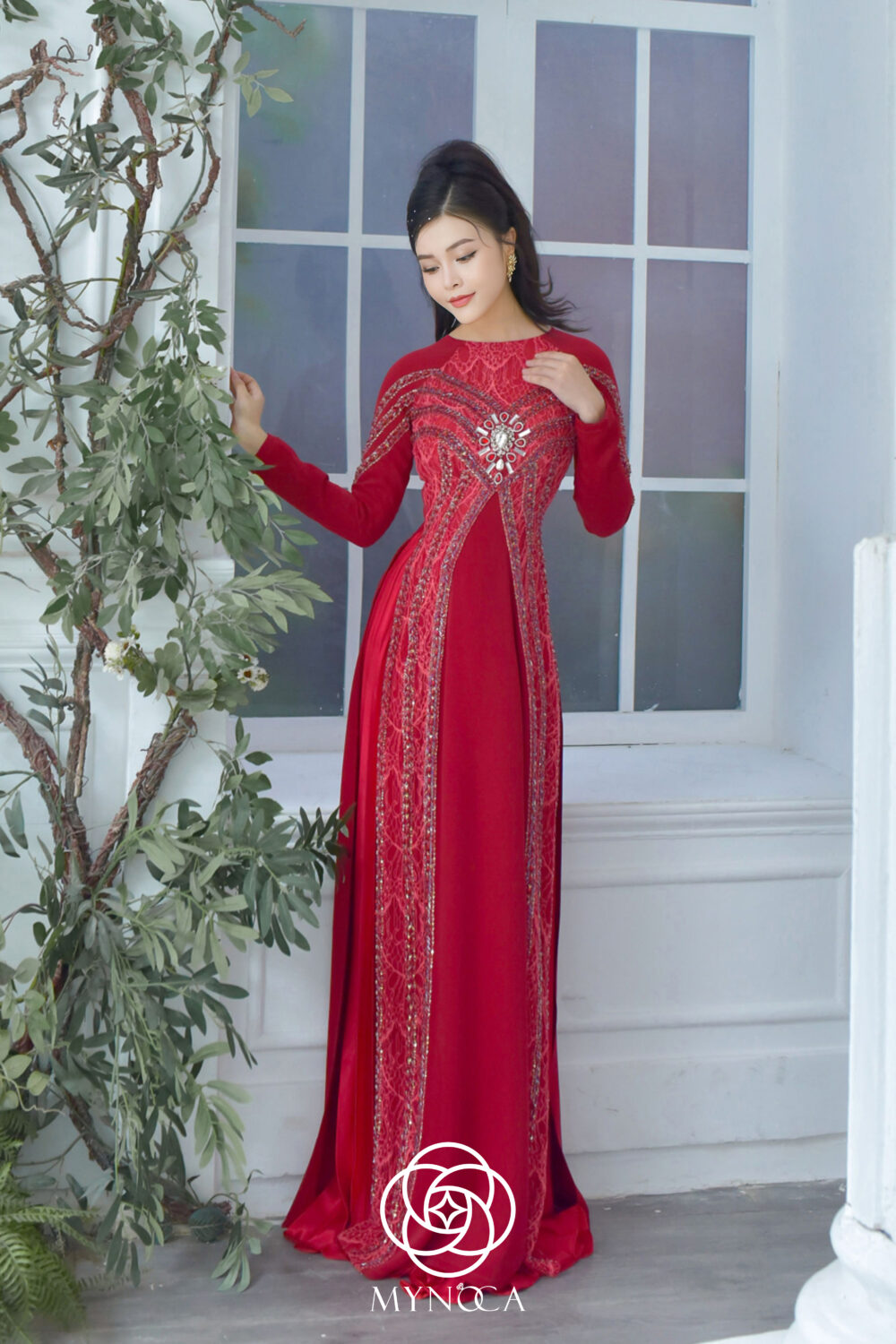 MAD033 - Áo dài dự tiệc - Ảnh 4