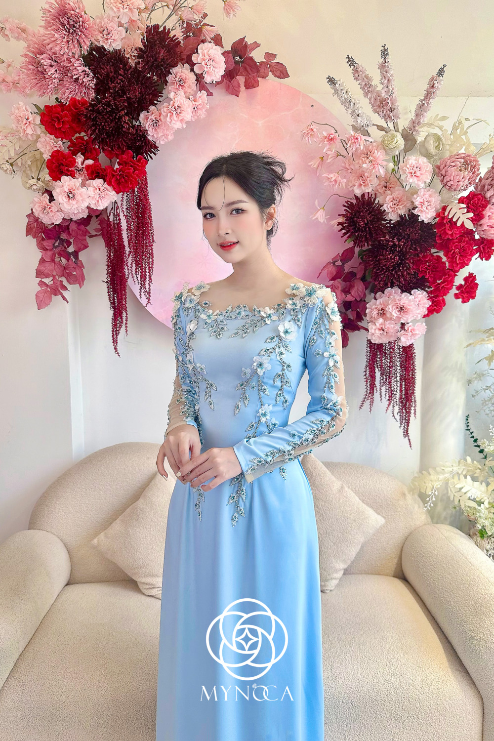 MBS085 - Áo dài bà sui - Ảnh 5