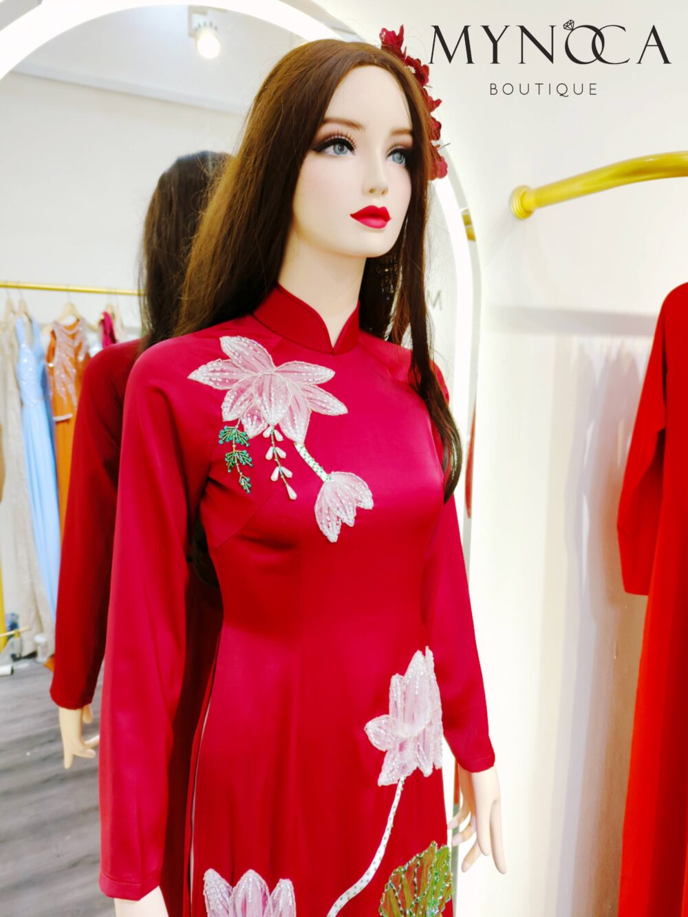 MBS001 - Áo dài bà sui - Ảnh 2