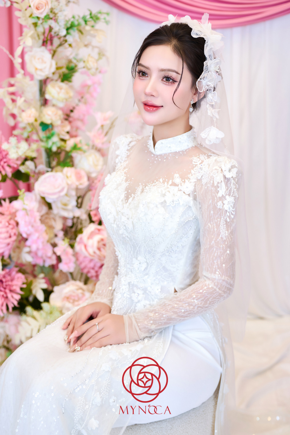 MCD053 - Áo dài cưới - Ảnh 3
