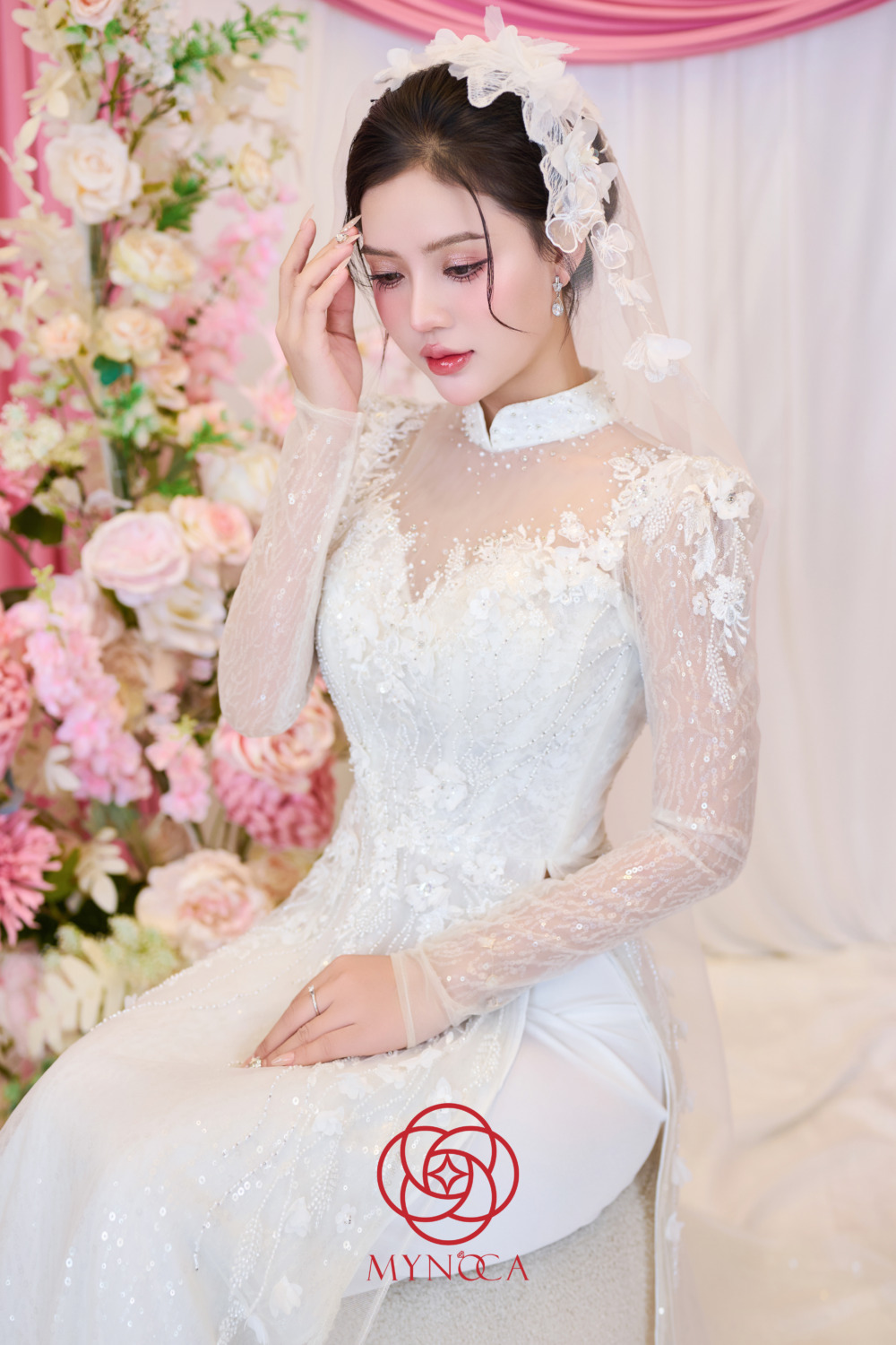MCD053 - Áo dài cưới - Ảnh 5