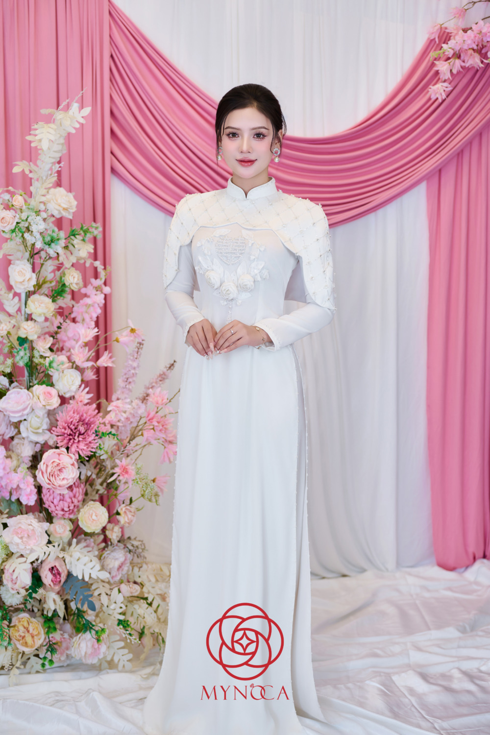 MCD057 - Áo dài cưới - Ảnh 3