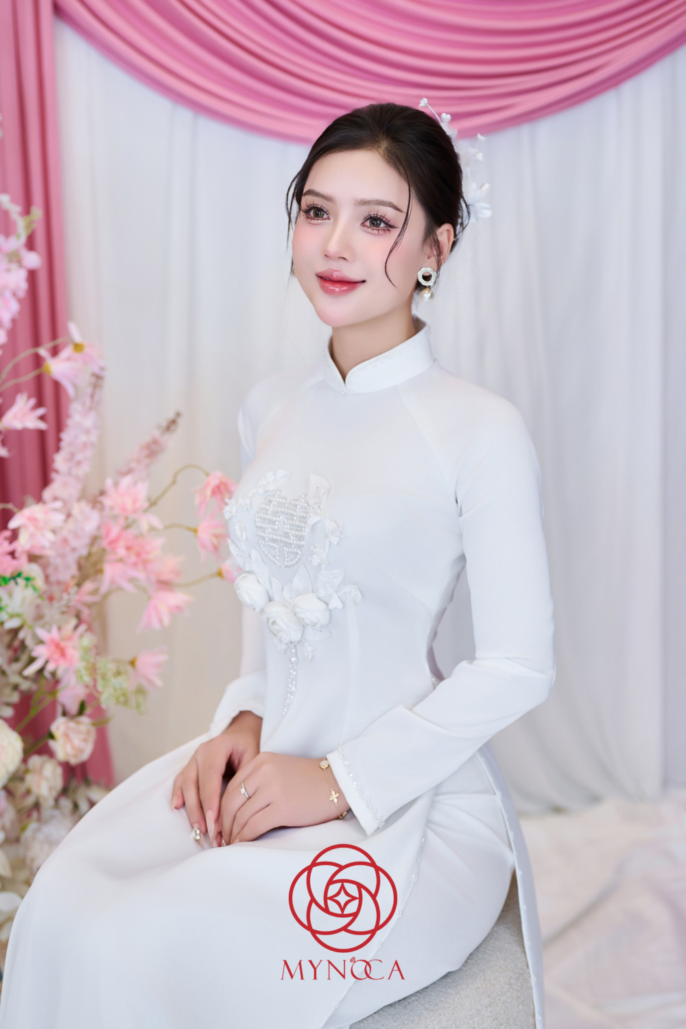 MCD057 - Áo dài cưới - Ảnh 5