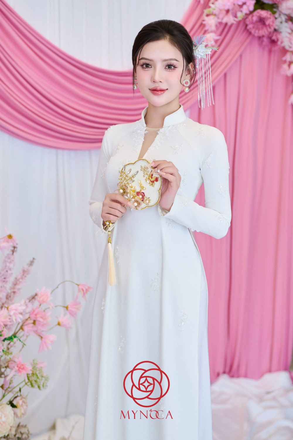 MCD058 - Áo dài cưới - Ảnh 3