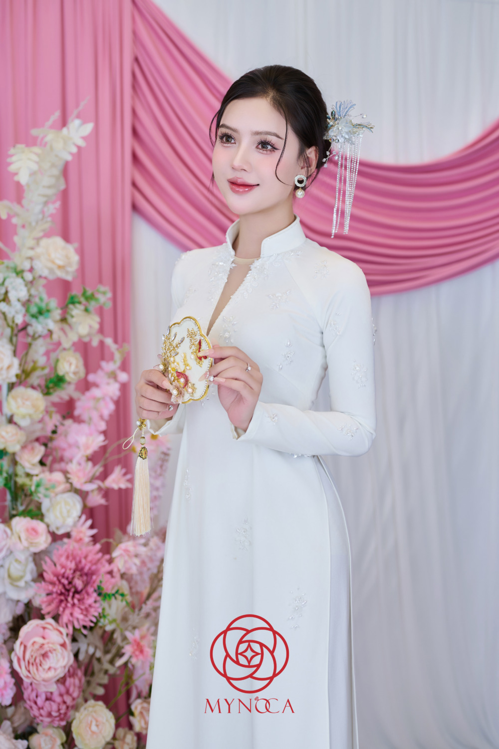MCD058 - Áo dài cưới - Ảnh 5