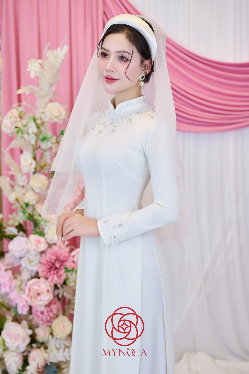 MCD059 - Áo dài cưới - Ảnh 3