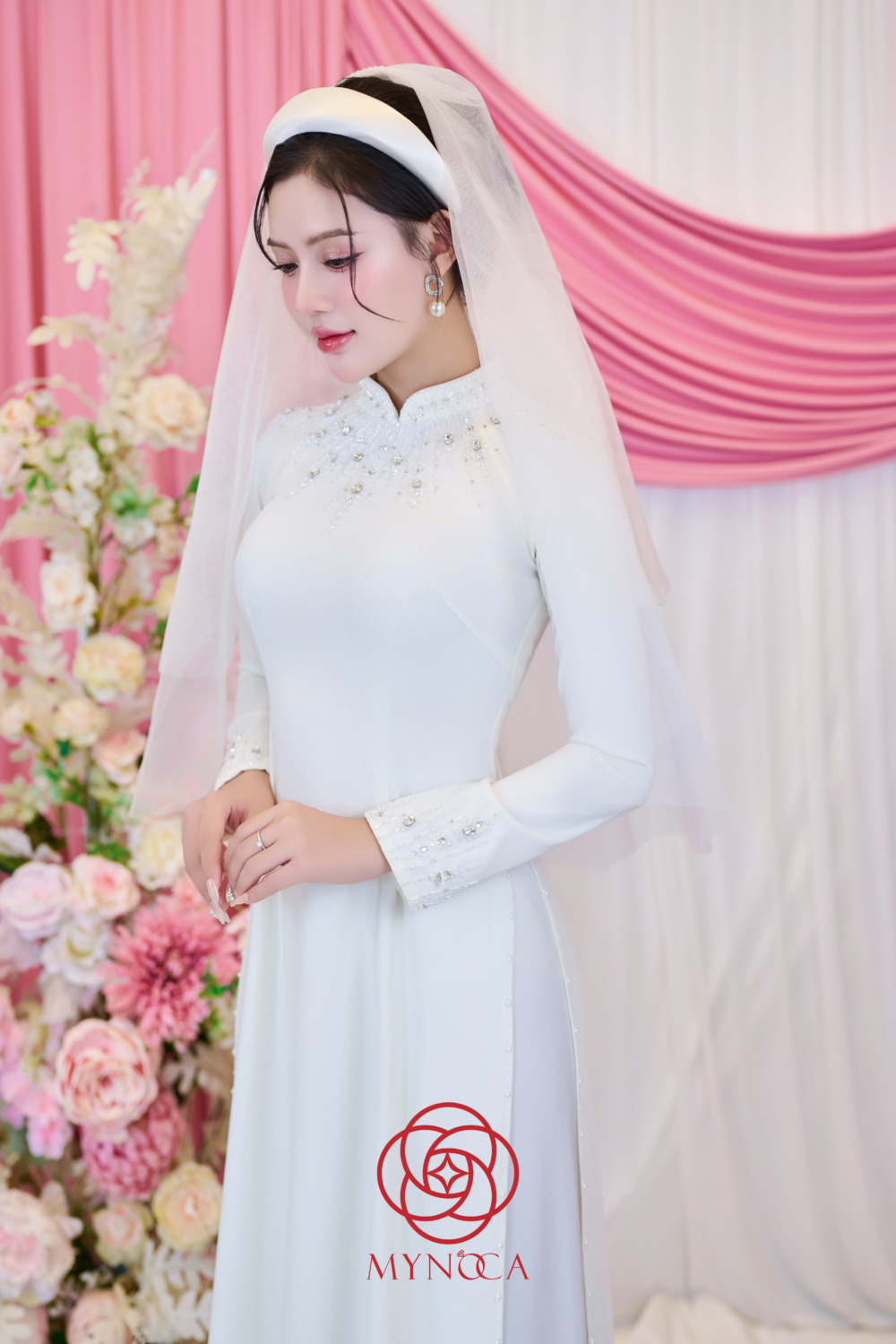 MCD059 - Áo dài cưới - Ảnh 5