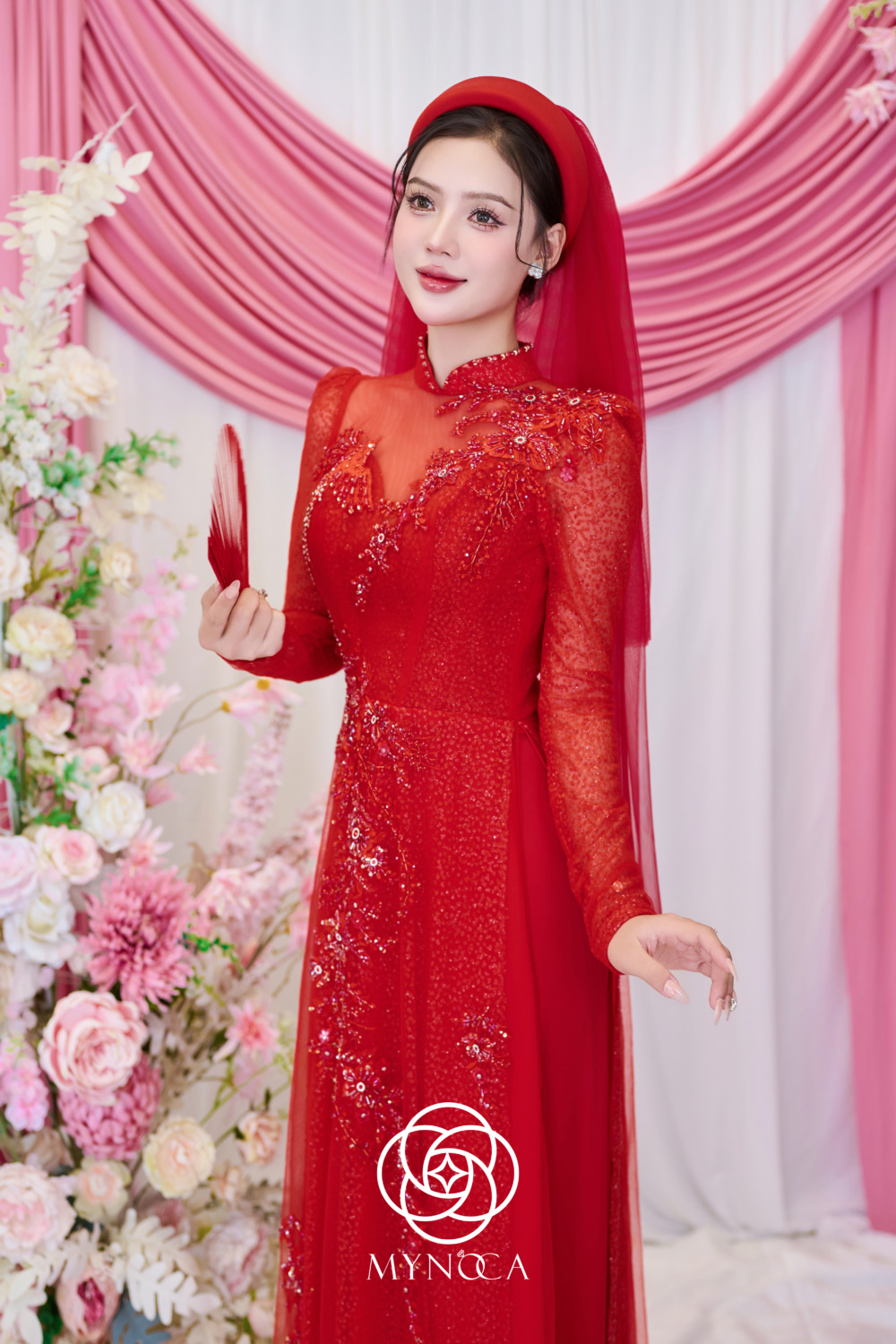 MCD065 - Áo dài cưới - Ảnh 3