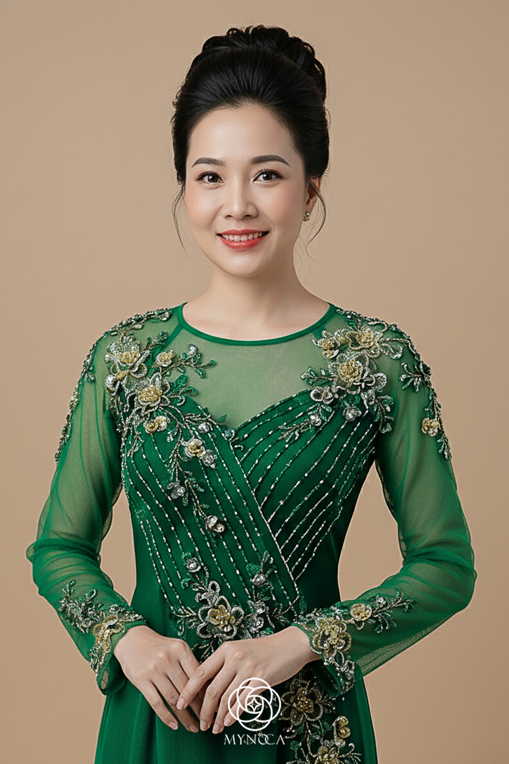 MBS028 - Áo dài bà sui - Ảnh 2