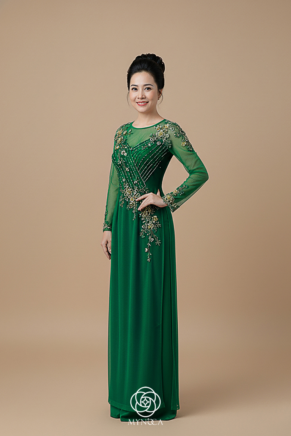 MBS028 - Áo dài bà sui - Ảnh 4
