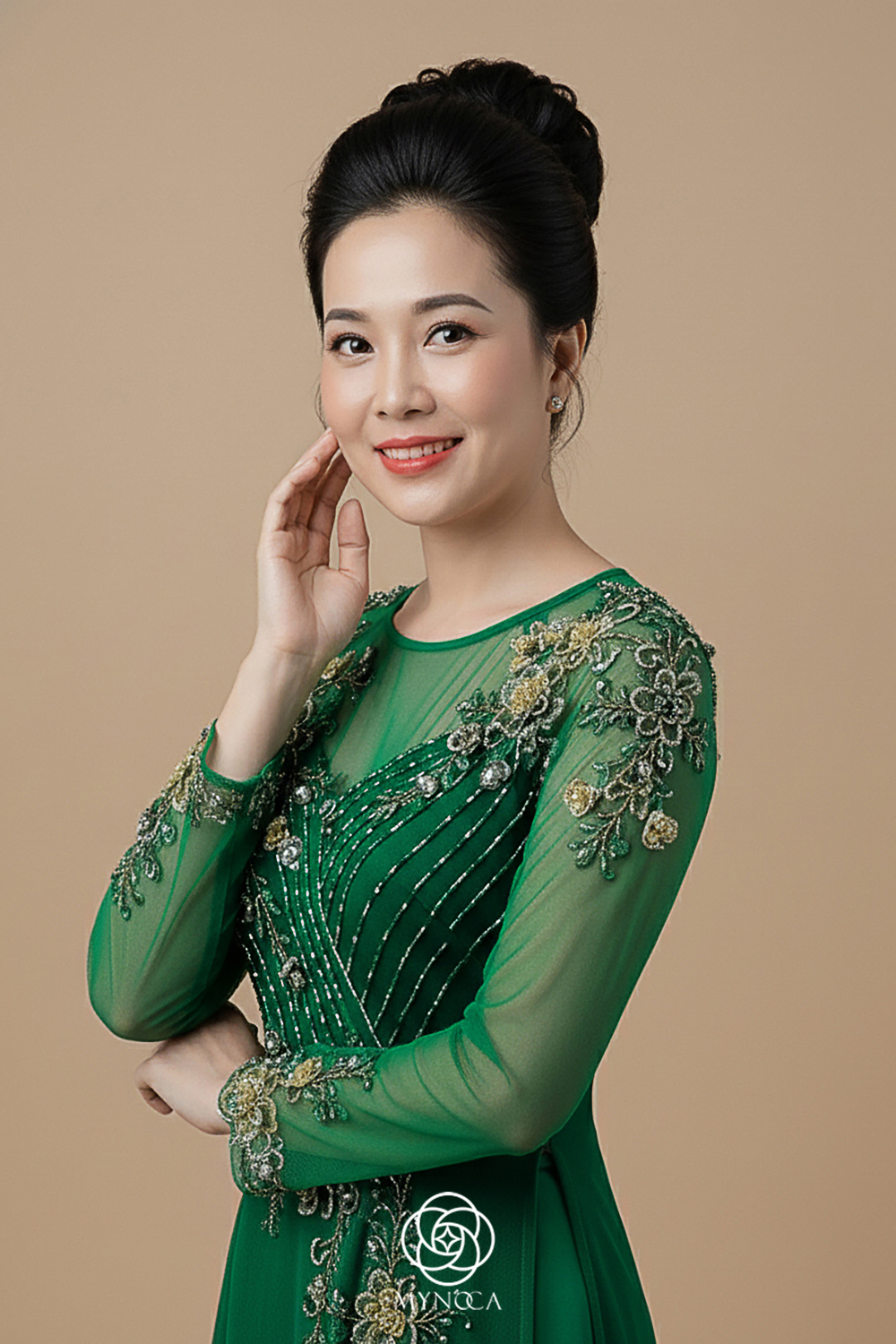 MBS028 - Áo dài bà sui - Ảnh 5