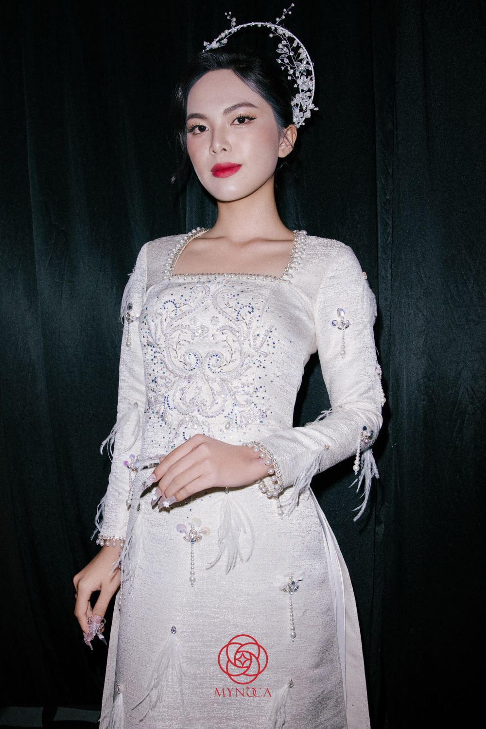 MCD078 - Áo dài cưới - Ảnh 5