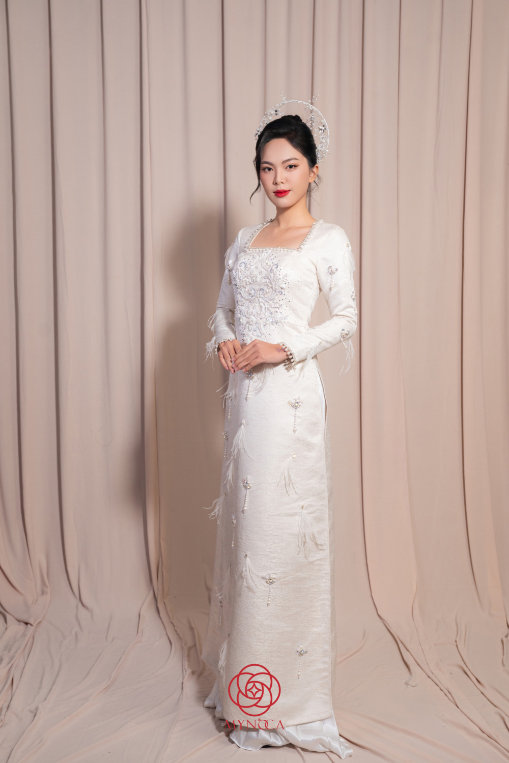 MCD078 - Áo dài cưới