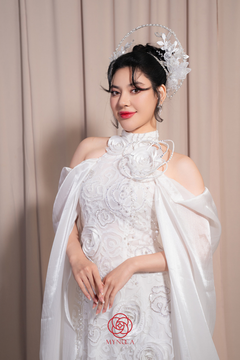 MCD085 - Áo dài cưới - Ảnh 2